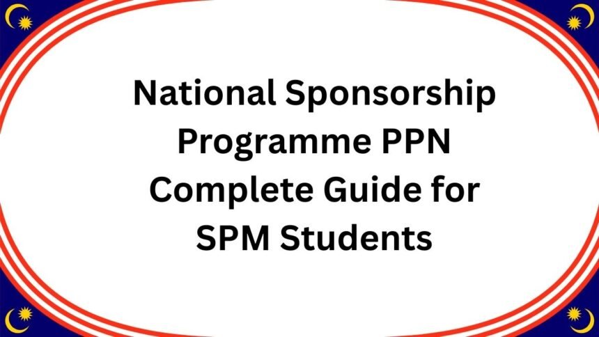 National Sponsorship Programme PPN 2025